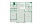 Hemlock - 2 bedroom floorplan layout with 2 baths and 1136 square feet.