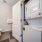 bathroom with easy, close access to laundry machines